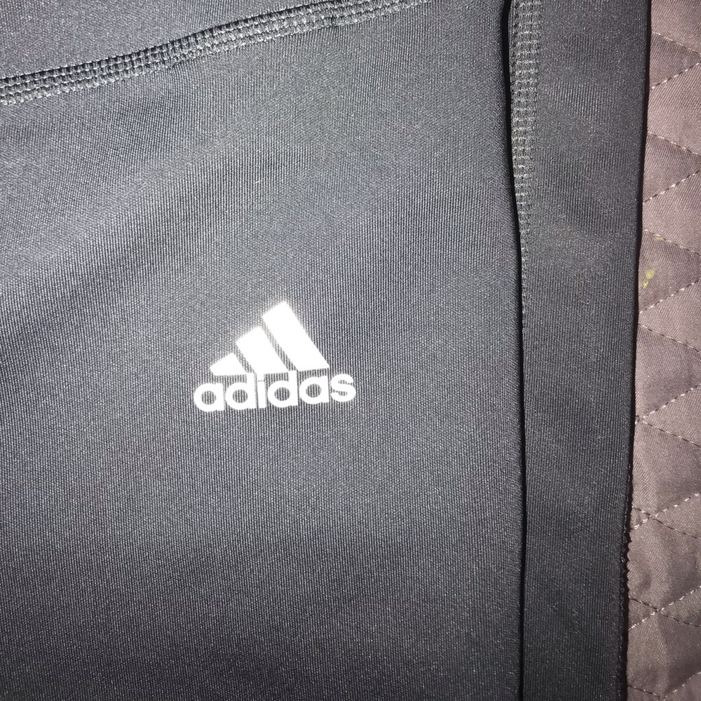 Gray adidas leggings
